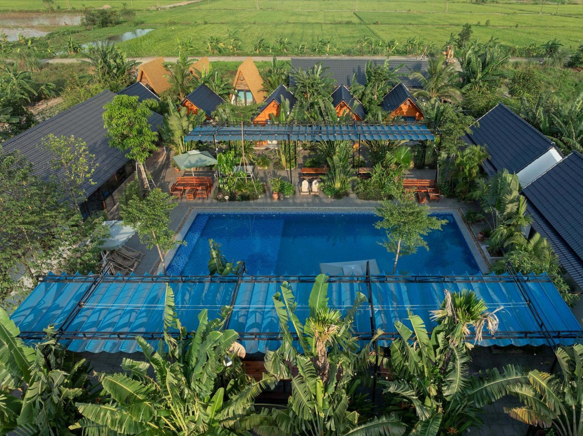 Tam Coc Forest Banana Retreat & Spa นิญบิ่ญ ภายนอก รูปภาพ
